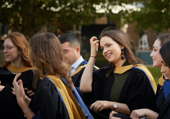 UNSW students at graduation